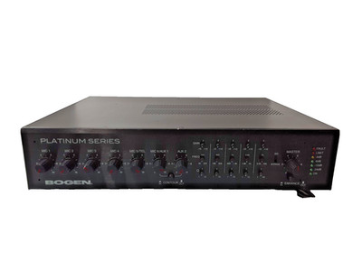 Bogen PS120 Platinum Series 1-Channel Public Address Audio Amplifier - UNTESTED