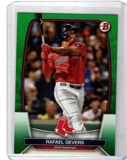 2023 Bowman - Rafael Devers #31 Green /99