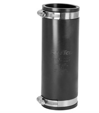 Fernco XL 1056-222 Flexible Pipe Coupling 2'' CI PVC ABS Steel w/Clamps