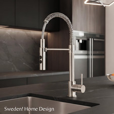 Ikea VIMMERN Kitchen faucet with handspray, stainless steel - NEW - 103.052.89