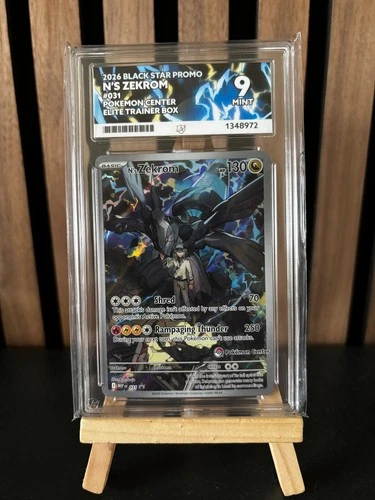 N's Zekrom 031 Black Star Promo Pokemon Center ACE 9 2026 Ascended Heroes