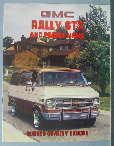 1981 GMC Rally Stx and People Vans Sales Catalog