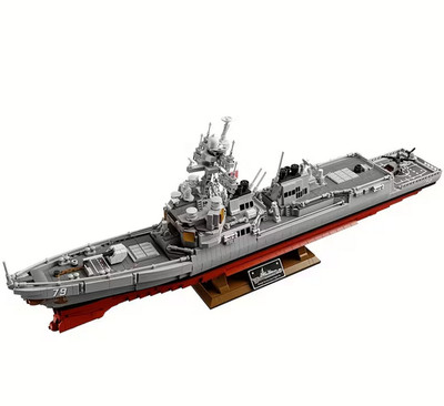 Klemmbausteine Set Arleigh Burke-Class Zerstörer 1:200 3601 Teile Modell