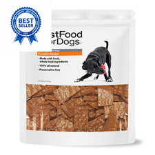 JustFoodForDogs Single Ingredient Healthy Dog Treats and 5 Ounce Pack of 1