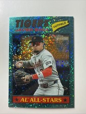 2026 Topps Heritage Light Blue Sparkle Chrome JAVIER BAEZ #107 Detroit Tigers