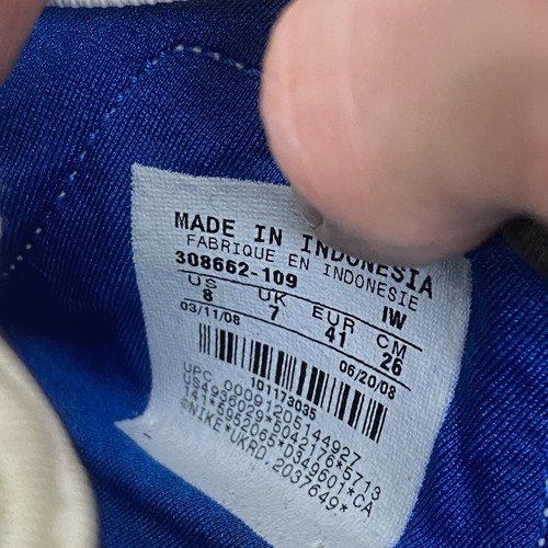 Nike Air Rift 308662-109 Damen Weiß Blau US8 (W) UK7 - Bild 11 von 11