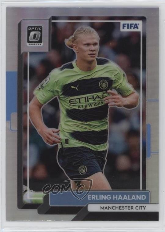 2022-23 Panini Donruss Optic Holo Prizm Erling Haaland #160 0ms6