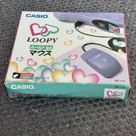 Casio Loopy Official Mouse Controller + Pad In Box XN-110 Tested JPN | US SELLER