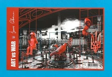 UKRAINE - 2025 MNH ART VS WAR STAMP BLOCK by COLOMINA - u111