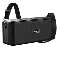 Shock Pro Bluetooth Speaker with Strap, 100W Loud Speaker with Deep Bass, Por...