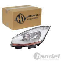 Diederichs Halogen Scheinwerfer Mit Lwr-Motor Links FüR CitroËN C4 | 4072683