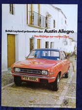 Austin Allegro, originale Werbung aus 1974