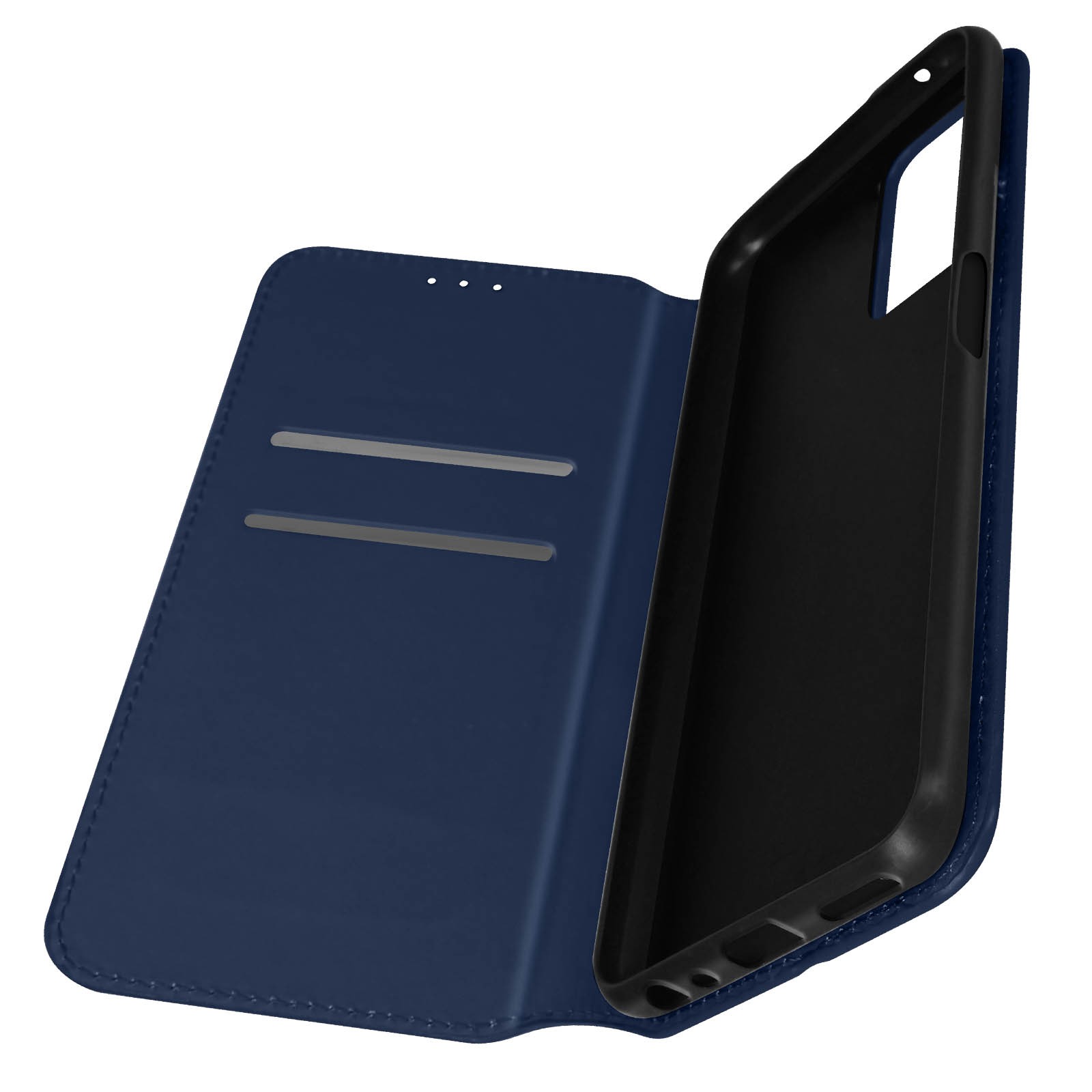 Étui Oppo A76 antichoc avec porte-carte et support vidéo intégré