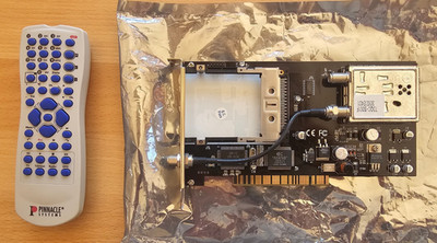 PINNACLE PCTV SAT CI VER: 1.1 PCI TV/VIDEO KARTE PCMCIA + Fernbedinung