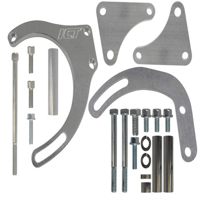 Ict Billet Bbc Alternator/Power Steering Pump Accessory Drive Bracket Kit 551490