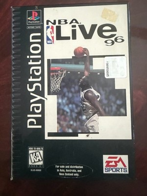 NBA Live 96 PlayStation 1 PS1 Long Box 1996 No Manual