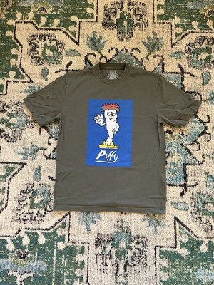 Palace Skateboards Piffy T-shirt Green Size Medium Used Good Condition