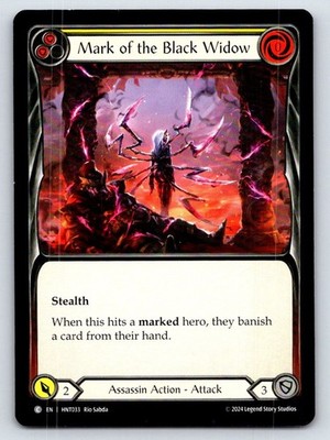 Flesh And Blood Mark of the Black Widow HNT033
