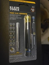 2 Pkgs. Klein Tools Pocket 13-in-1 Screwdriver  32611P  (B12)