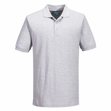 Portwest B210 - Naples Polo Shirt S/S Heather Grey  2XL   XXL