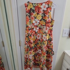 Ann Taylor Floral Dress size 10