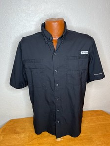 Chemise Columbia PFG Pêche Homme, Blanche, Taille XL, Protection UV (neuf, Défauts)