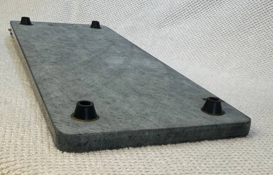 1986 ARTHUR COURT Rabbit Bunny Green Marble Cheese Cutting Board Serving Tray - Image 4 of 4