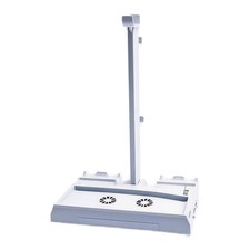 For PS5 for slim Cooling Stand White Dual Charging Capability ABS Material
