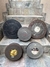 Eastman Kodak Company And Fuji Lot of 5 Metal Film Canisters Vintage