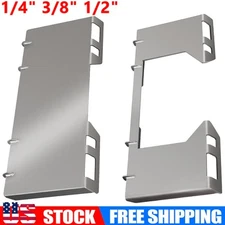 1/4" 3/8" 1/2" Thick Mount Plate Skid Steer Adapter Loader Quick Tach Attachment