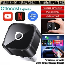 Ottocast 2026 Mini Cube 3IN1 Wireless Carplay & Android Auto & Mirroring Airplay