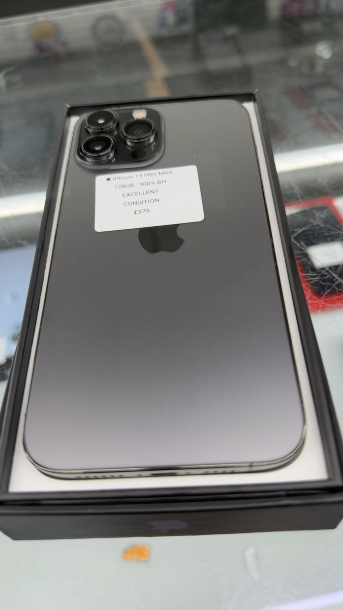 Apple iPhone 13 Pro Max - 128GB - Graphite (Unlocked) for sale