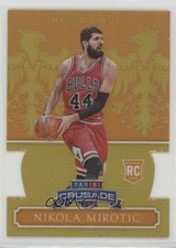 2014-15 Panini Excalibur Crusade Orange Die-Cut /60 Nikola Mirotic #165 3u4