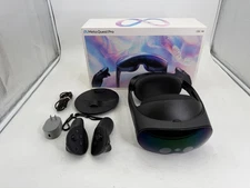 Meta Quest Pro 256 GB Virtual Reality Headset W/Controller & Charger Black