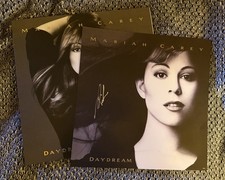 Mariah Carey Daydream SIGNED Insert Vinyl 3LP 30th Anniversary - Iridescent Gold
