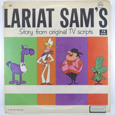 DAYTON ALLEN The Original Tv Adventures Of Lariat Sam PETER PAN