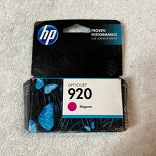 HP Officejet 920 Magenta Ink Cartridge CH635AN Exp 2014