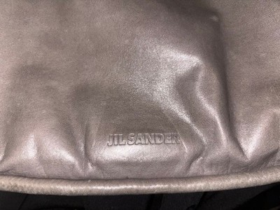 バッグ 00s JIL SANDER leather hand bag archive Jil Sander Leather Tote Bag Gray Archive 00S 10S Women Bag
