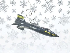 USAF NASA X-15 Space Research Plane Rocket Custom Christmas Ornament Ship Model
