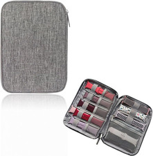 Custodia per Cinturini per Orologi, Borsa Organizer Porta Cinturini Impermeabile