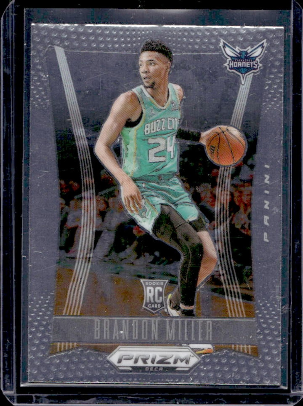2023-24 Prizm Deca Brandon Miller RC Rookie #205 Hornets