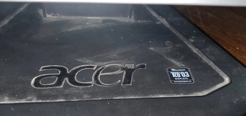 Acer  Monitor X191Wsd 19in WXGA+ PC Screen FOR PARTS or REPAIR ONLY - Image 4 of 4