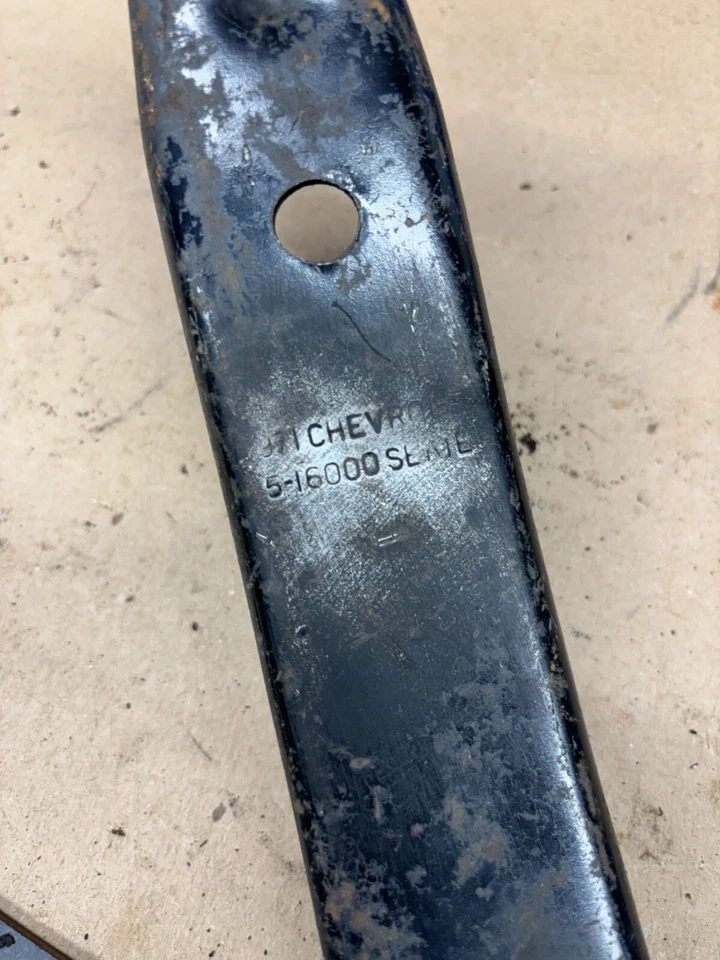Chevrolet 1971 71 parachoques gato gancho suspensión soporte adaptador impala malibu Foto 4 de 4