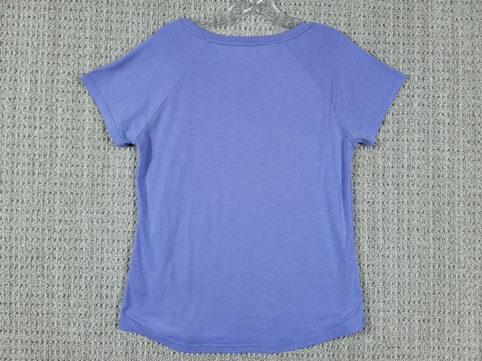 Camiseta Feminina Roupa de Dormir Gilligan e Omalley Tamanho XS Violeta - Imagem 3 de 4