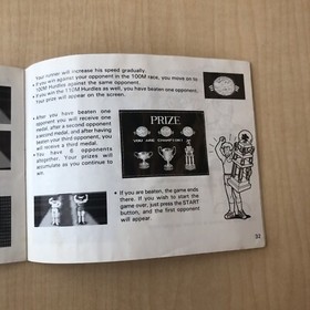 Super Mario Bros Duck Hunt World Class Track Meet Nintendo NES Manual Booklet