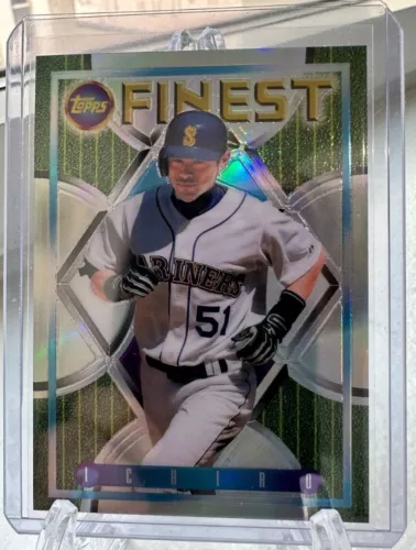 2022 Topps Finest Flashbacks - SHORT PRINT REFRACTOR #215 Ichiro Suzuki