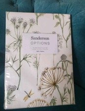 Sanderson Wild Angelica Double Size Duvet Cover Set With Two Pillowcases BNIP