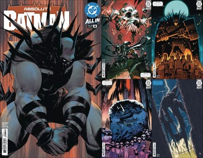 ABSOLUTE BATMAN #4 DC COVER PICK/SET/VARIANTS A B C D E 1:25 1:50 1/8 SHIPPING!!