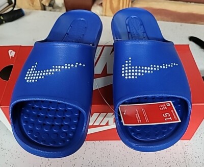 Nike Game Blue Victori Shower Pool Summer Slides Flip Flops. Sandals shoes sz 11 Nike Victori One Shower Pool Slides Men main image 3