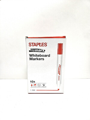 10 x Whiteboardmarker Stables Tafel Board Marker Boardmarker Flipchart Rot